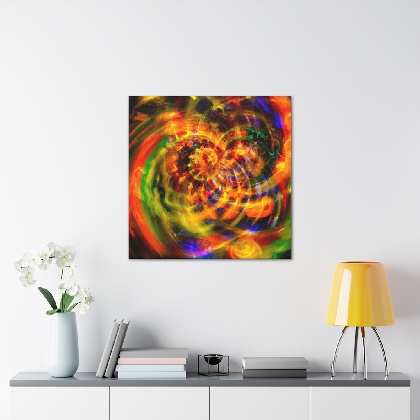 Joyful Celebrations: Abstract Canvas Art