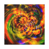 Joyful Celebrations: Abstract Canvas Art