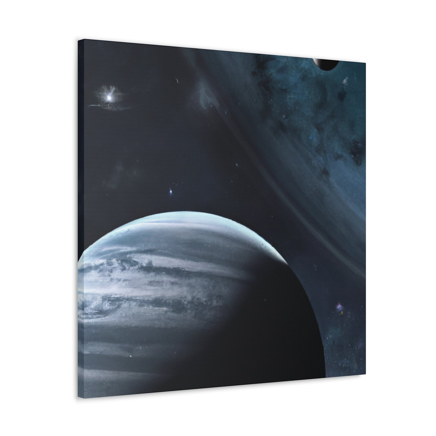 Galactic Wonders: Realistic Planetary Canvas Art