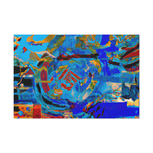 Dynamic Transformation: Abstract Expressionism Canvas Art