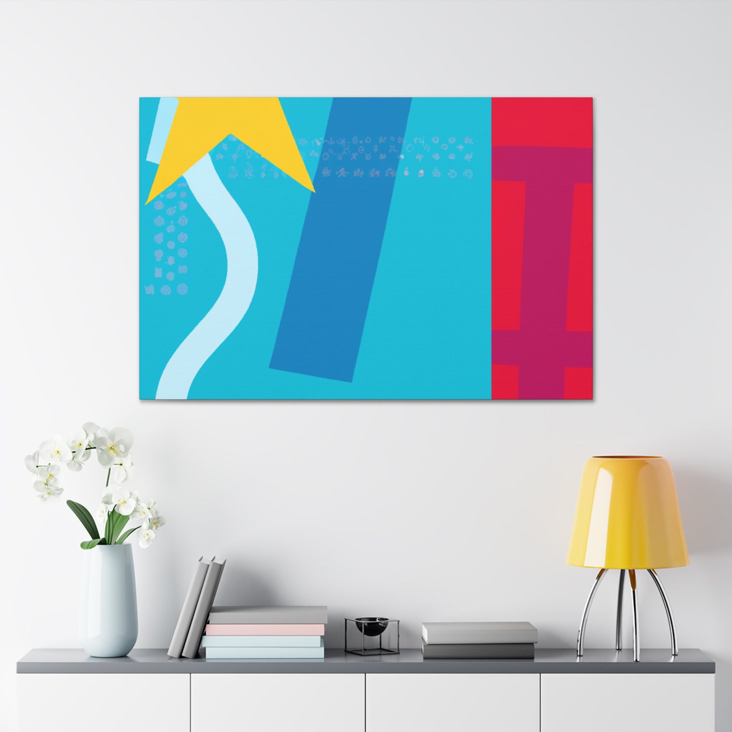 Triumphant Glory: Abstract Canvas Art