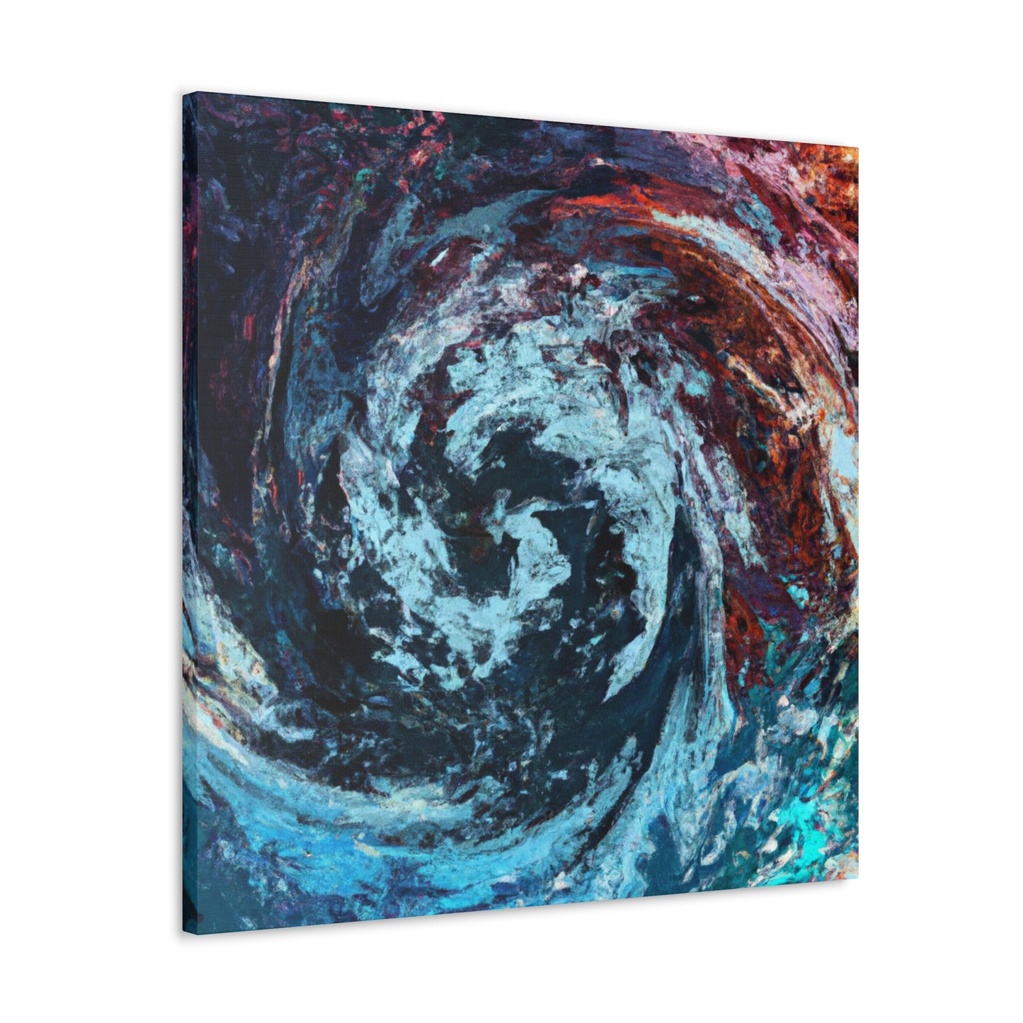 Cosmic Odyssey: Abstract Canvas Art