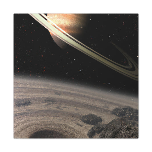 Celestial Journeys: Realistic Planet Canvas Art