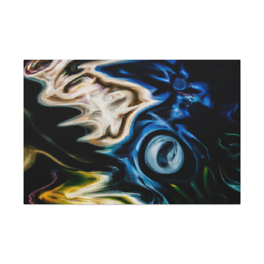 Celestial Journey: Abstract Canvas Art