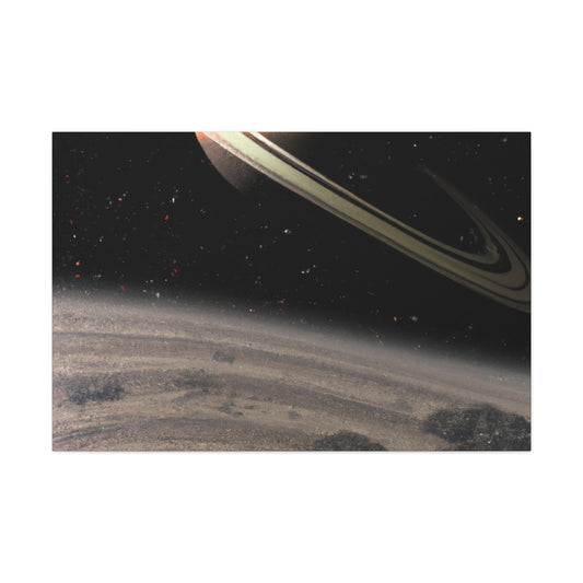 Celestial Journeys: Realistic Planet Canvas Art