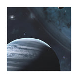 Galactic Wonders: Realistic Planetary Canvas Art