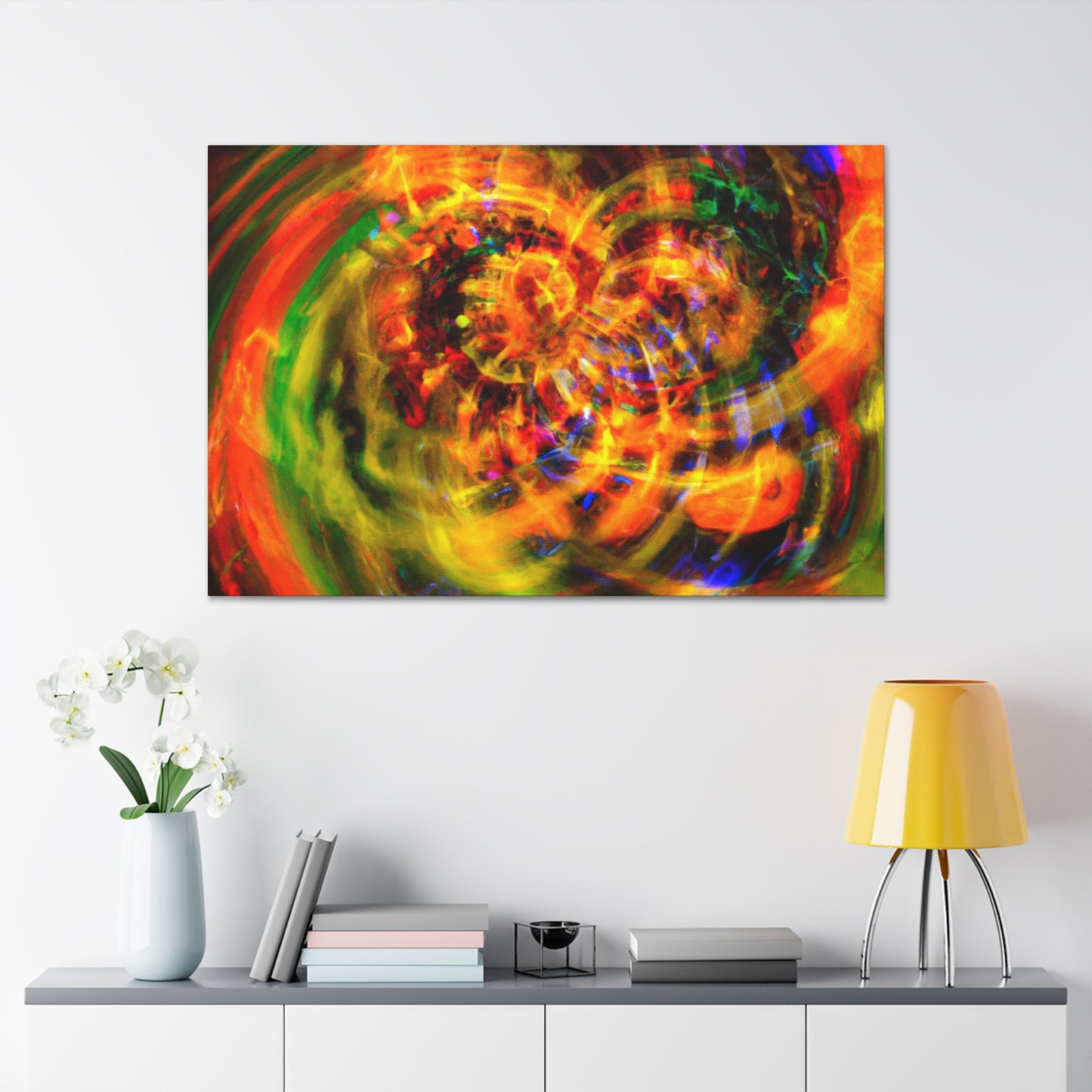 Joyful Celebrations: Abstract Canvas Art