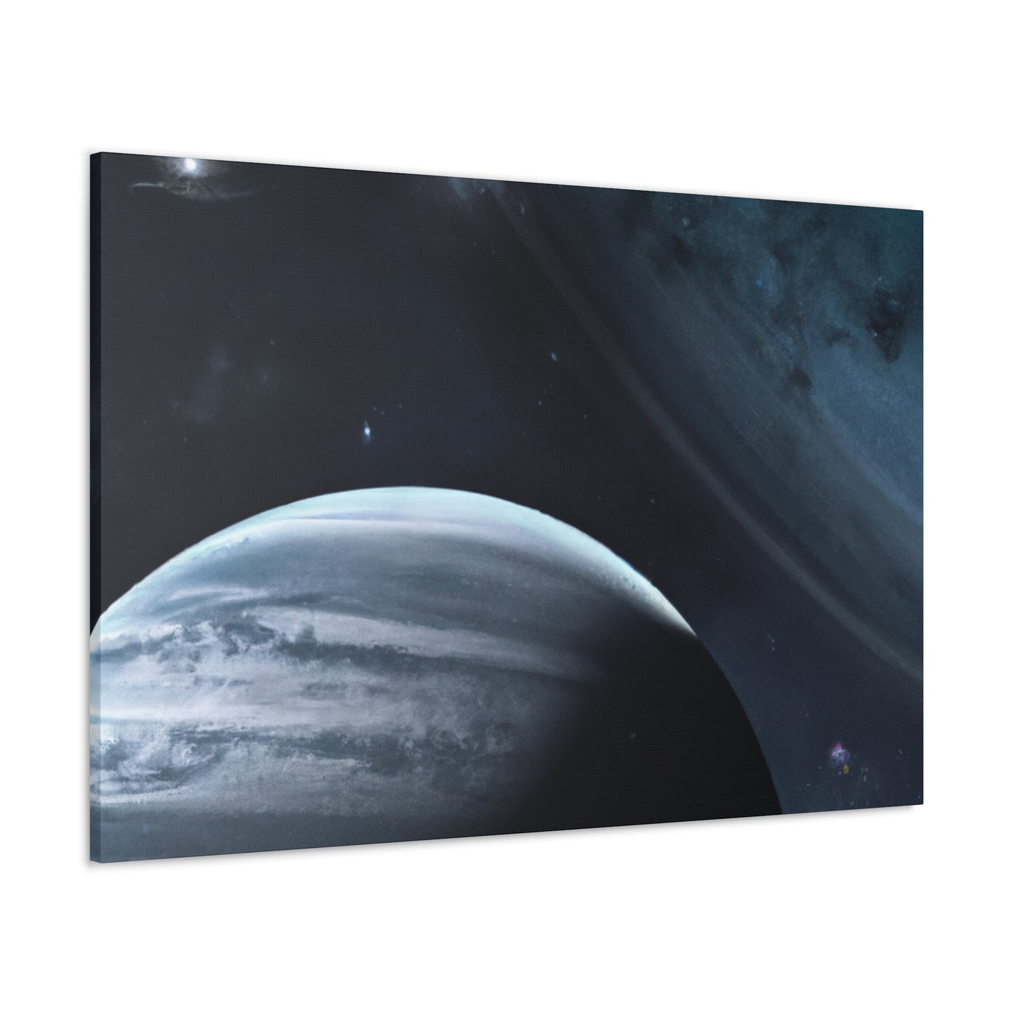 Galactic Wonders: Realistic Planetary Canvas Art