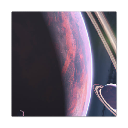 Galactic Dreams: Planetary Canvas Art